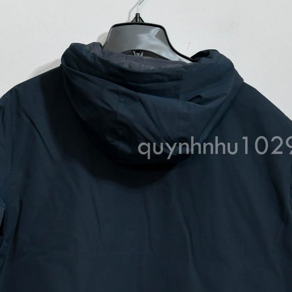 Tommy Hilfiger Men’s Performance Hooded Jacket in Navy - Picture 7 of 7